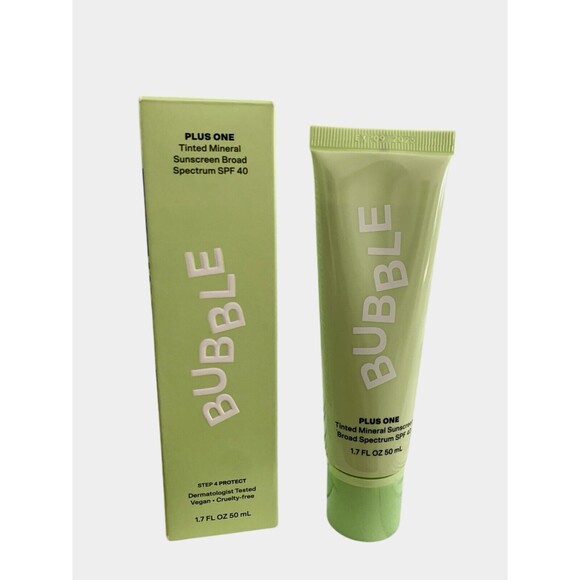 Bubble Skincare PLUS ONE Tinted Mineral Sunscreen SPF 40 - 1.7 FL. OZ. - Picture 1 of 5